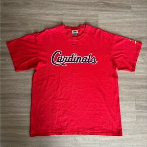 Vintage Nike Red Cardinals Short Sleeve Tee